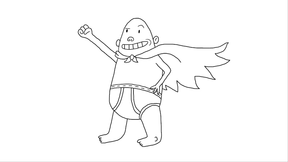 How to Draw Captain Underpants Step by Step Drawing