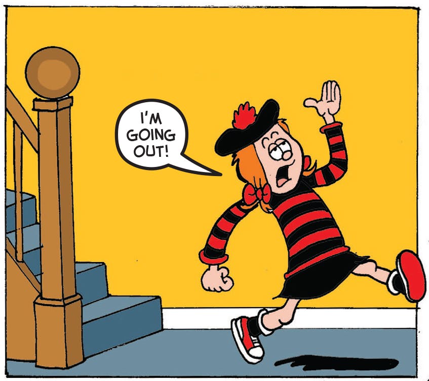 Minnie the Minx - Gnice Age | Comic strips | Minnie the Minx on ...