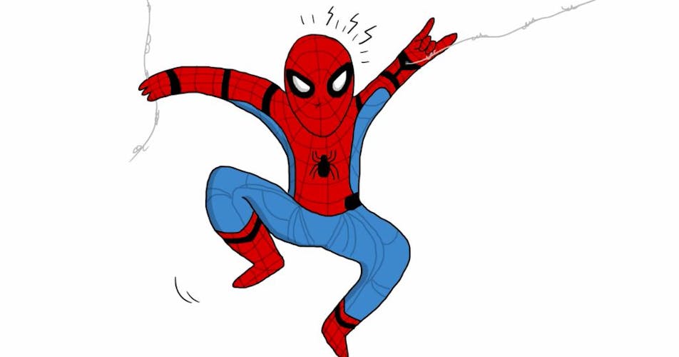 How To Draw Spider Man Step By Step Drawing Beano Com