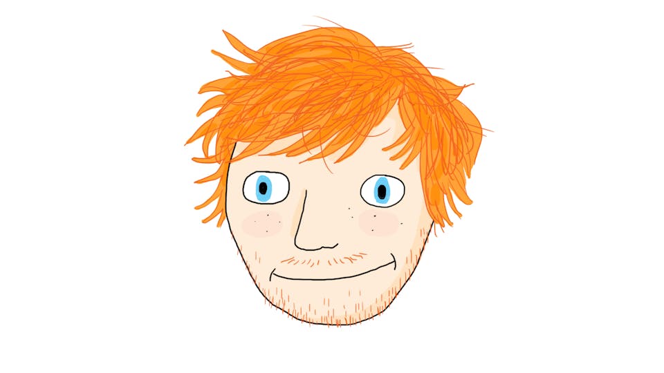 How to Draw Ed Sheeran | Step by Step Drawing | Beano.com